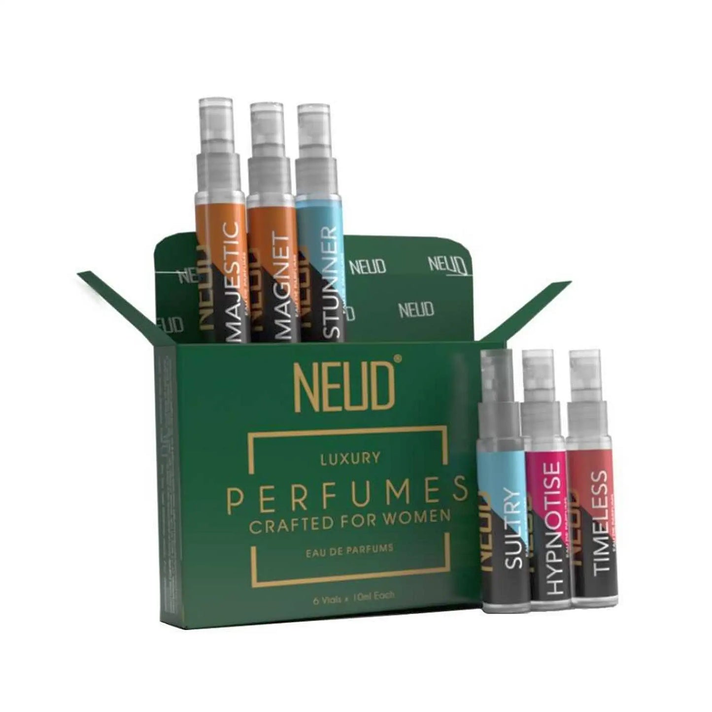 NEUD Luxury Pocket Perfumes 6x10ml Set For Women - 1 Pack