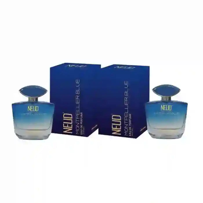 Buy 2 Packs NEUD Montpellier Blue Luxury Perfume for Women 100ml Each Long Lasting EDP - everteen-neud.com