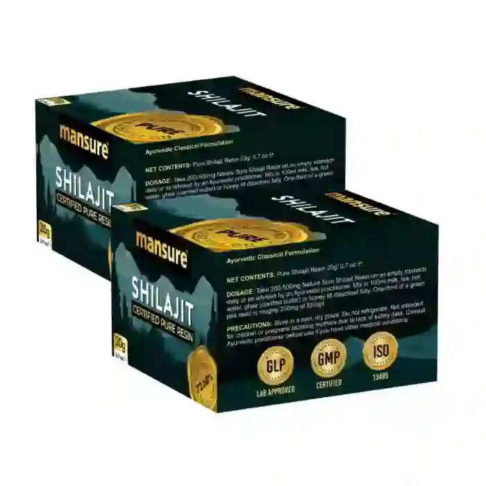 Buy 2 Packs ManSure Shilajit Pure Resin 20g - everteen-neud.com