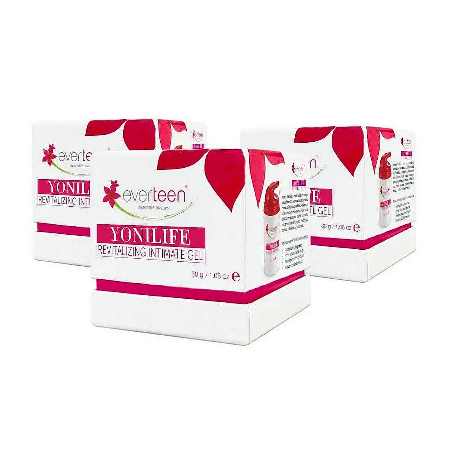 everteen Yonilife Revitalizing Intimate Gel 3x30g