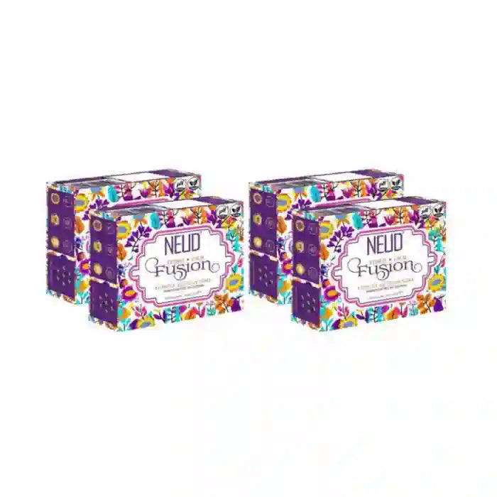 Buy 4 Packs NEUD Floral Calm Fusion Luxury Artisan pH Balanced Handmade Soap 125g Each With Sugandha, Mogra and Patchouli - everteen-neud.com