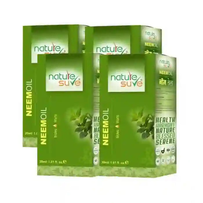 Buy 4 Packs Nature Sure Neem Oil for Moles and Warts - everteen-neud.com