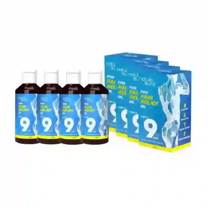 Buy 4 Packs Nature Sure Pro Pain Relief Oil 100ml Each for Joint Pain, Muscle Spasm and Backache - everteen-neud.com
