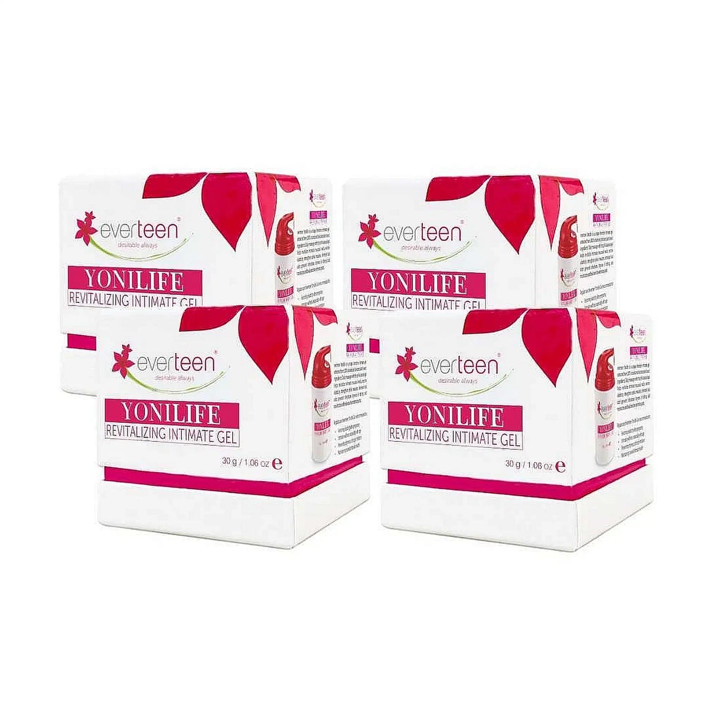 everteen Yonilife Revitalizing Intimate Gel 4x30g