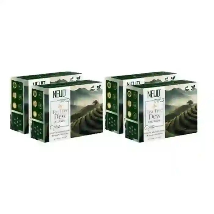 Buy 4 Packs NEUD Tea Tree Dew Glycerine Luxury Artisan Handmade Soap 125g Directly From Company - everteen-neud.com