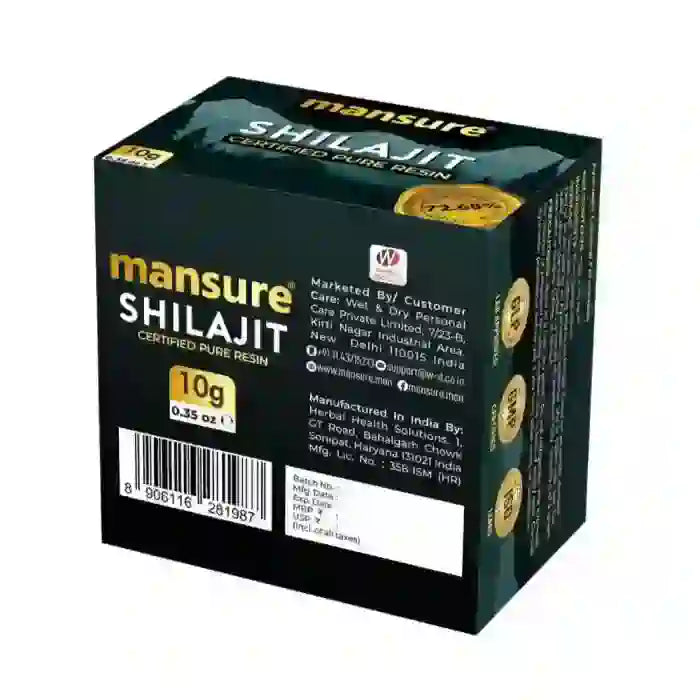 ManSure Shilajit Pure Resin 10g is Shipped Worldwide - everteen-neud-com