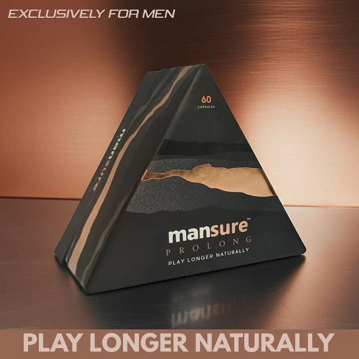 ManSure PROLONG for Men – 60 Certified Ayurvedic Capsules