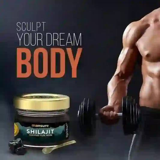 Sculpt Your Dream Body With Rigorous Lifestyle and ManSure Shilajit Pure Resin - everteen-neud.com