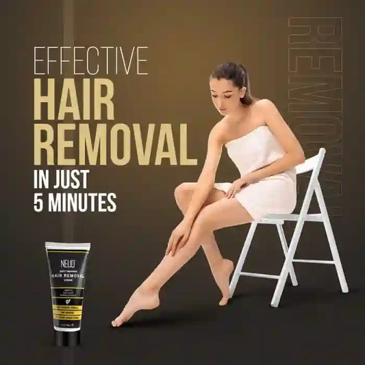 NEUD anti-tanning depilatory cream removes unwanted hair in just 5 minutes