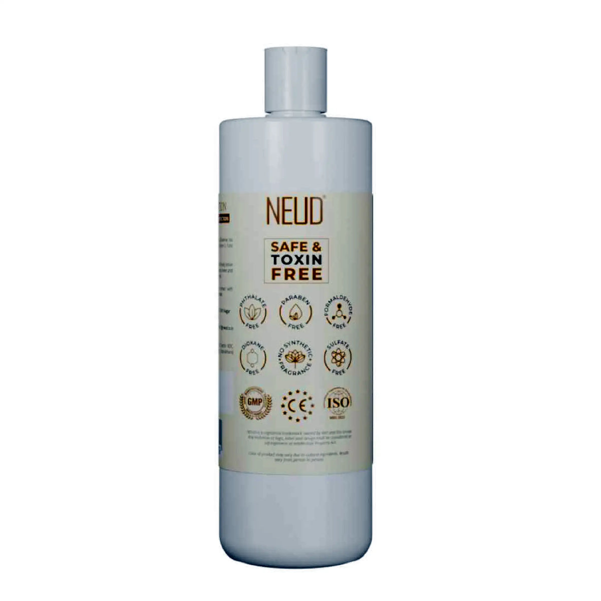 NEUD Body Lotion 400ml With Honey, Almond and Tulsi - Certified Safe and Toxin-Free Quality