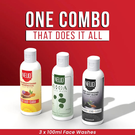 Buy NEUD Face Wash Combo 3x100ml At Best Prices Directly From Company