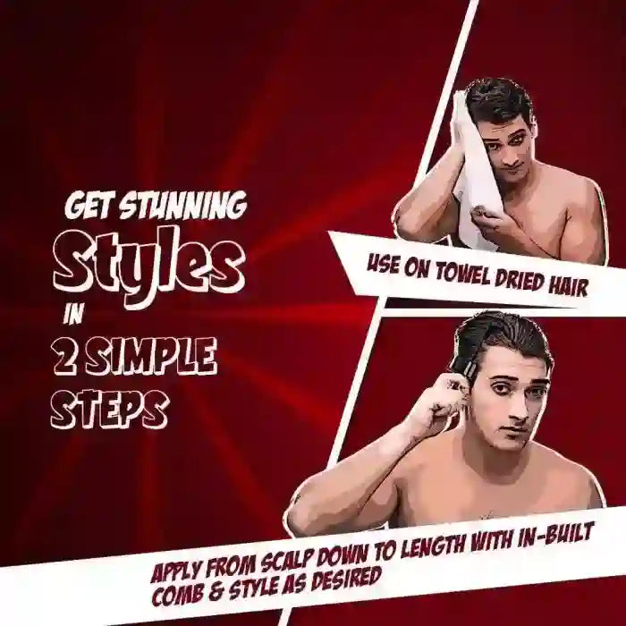 NEUD Styling Hair Gel Wax - Stunning Hairstyles In 2 Simple Steps