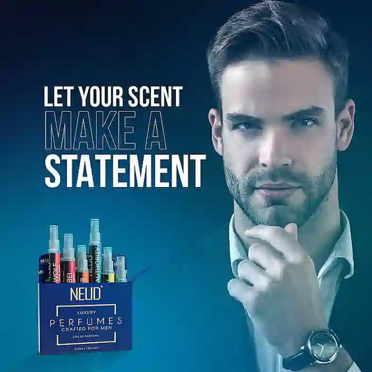 Use NEUD Luxury Pocket Perfumes Set for Men 6x10ml Daily To Make A Bold Statement - everteen-neud.com