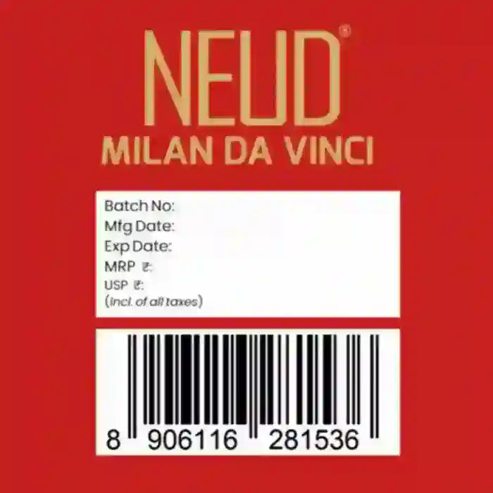NEUD Milan Da Vinci Luxury Perfume for Men is Ozone Friendly