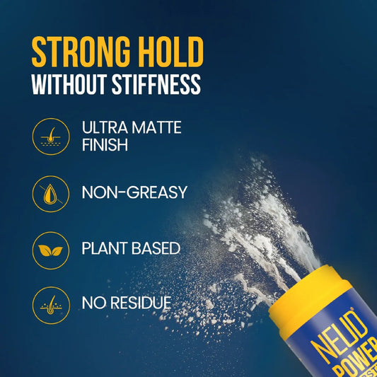 NEUD Powder Hair Wax - Plant Based, Strong Hold, Matte Finish, No Residue, Non-Greasy Formula