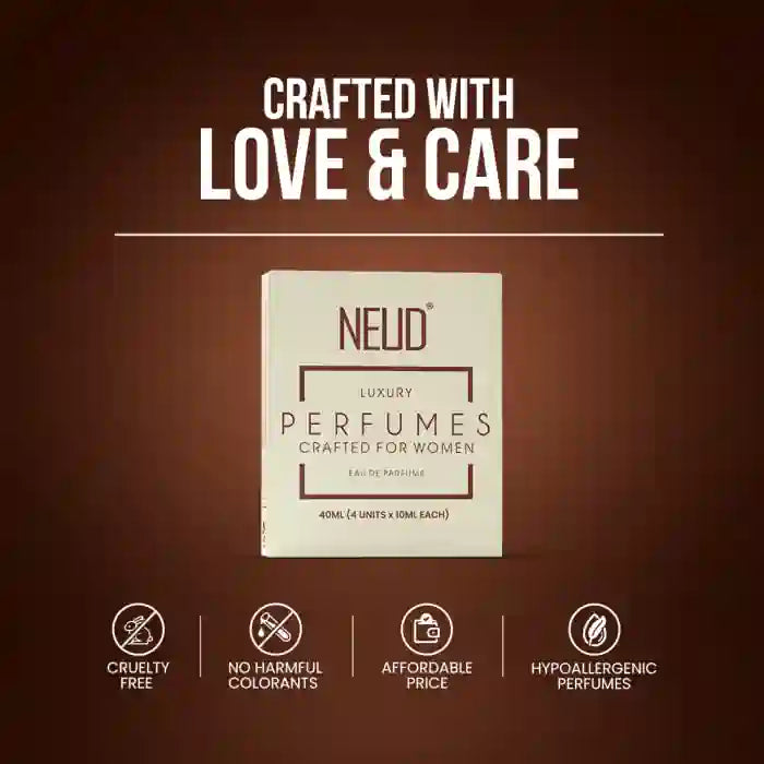 NEUD Pocket Perfumes For Women Are Cruelty Free, Hypoallergenic and Affordable Without Any Harmful Colorants
