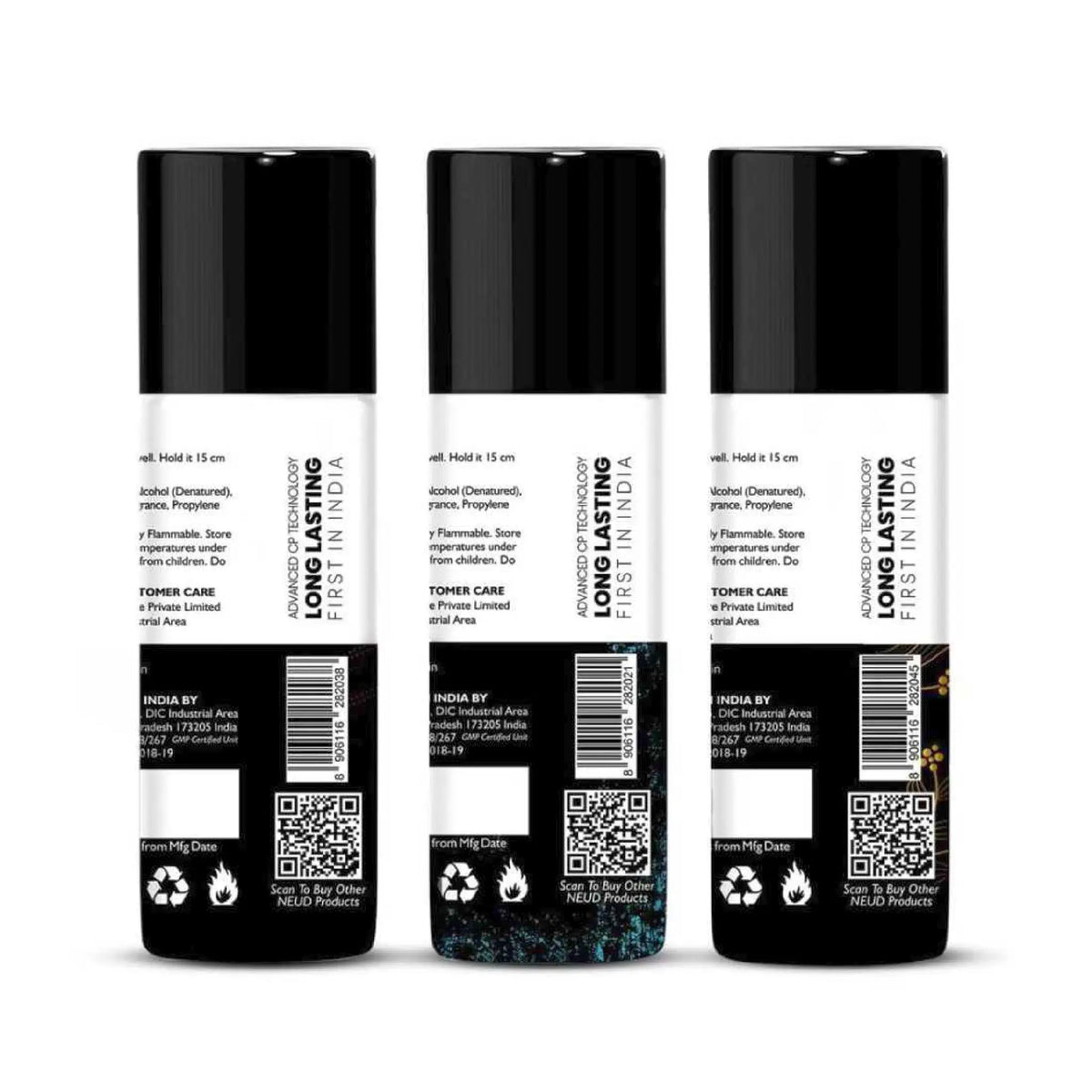 NEUD Deodorants - Made With Advanced CP Technology For Long-Lasting Effect