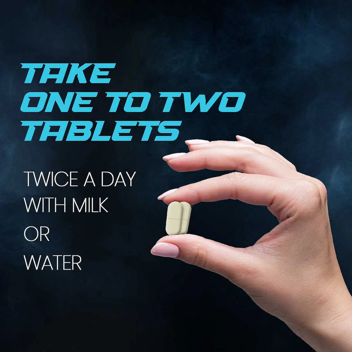 Nature Sure Double Mass – Take 1 to 2 Tablets Twice Daily with Milk or Water