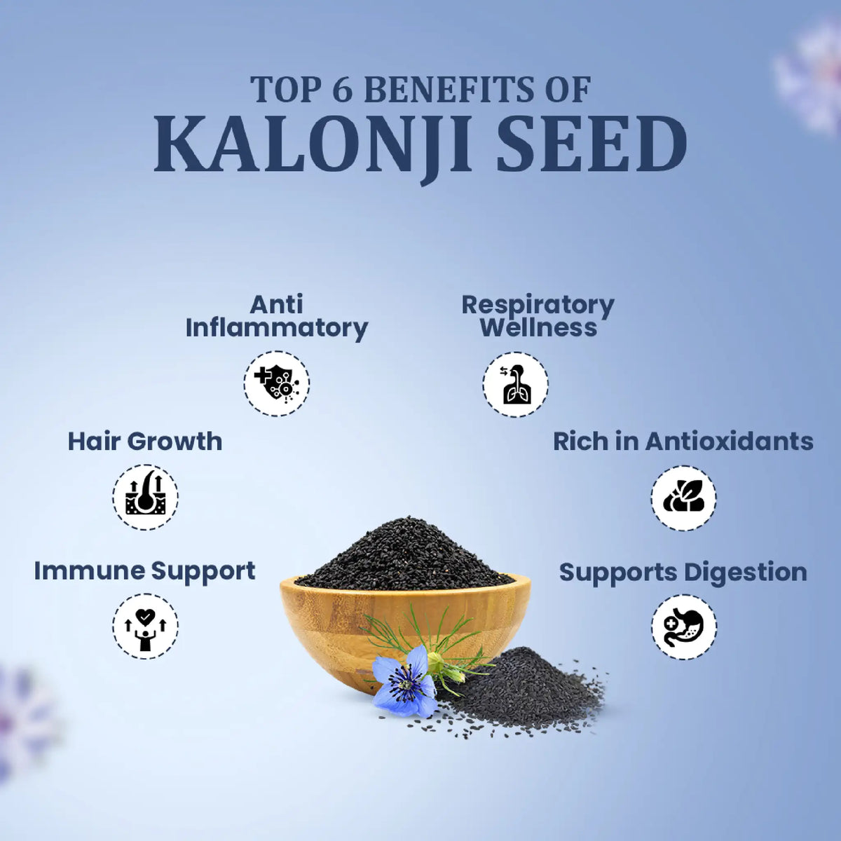 Nature Sure Kalonji Tel – Anti-Inflammatory and Antioxidant Oil for Respiratory Wellness and Hair Growth