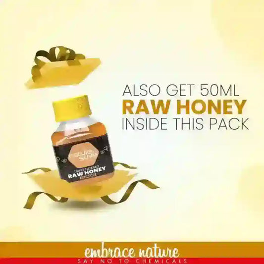 Get 50ml Raw Honey Absolutely Free Inside Every Pack of Nature Sure Mulethi Licorice Powder 100g - everteen-neud.com