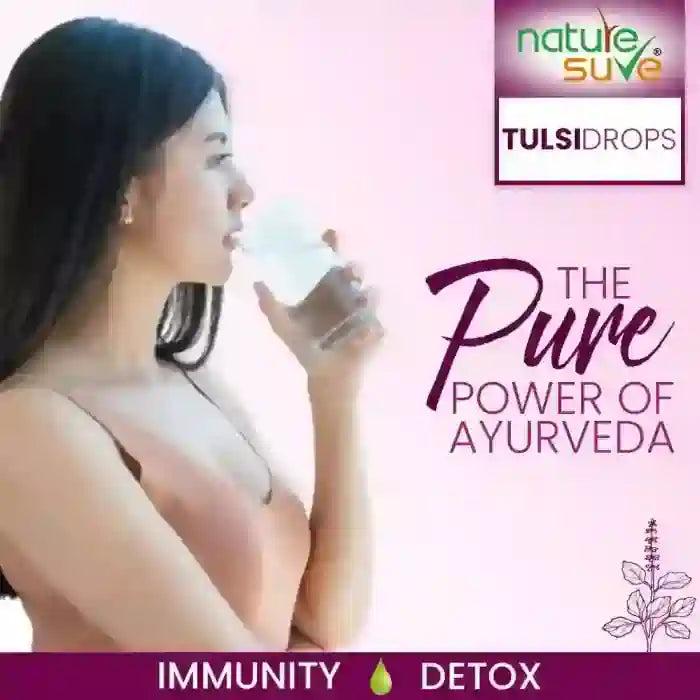 Nature Sure Panch Tulsi Drops – Five-Variety Holy Basil for Immune Support and Detox