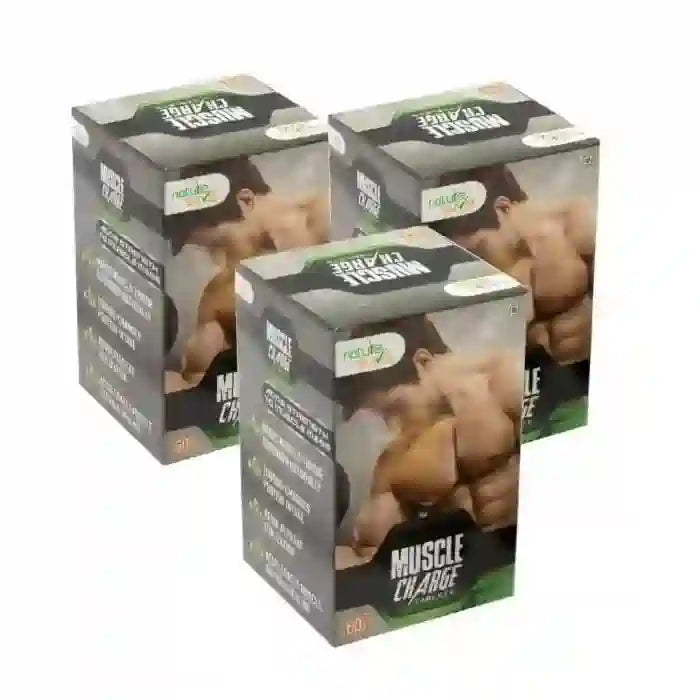 Buy 3 Packs Nature Sure Muscle Charge Tablets For Faster Muscle Recovery & Protein Absorption Direct From Company - everteen-neud.com