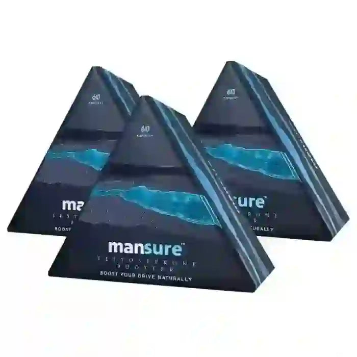 Buy 3 Packs ManSure TESTOSTERONE BOOSTER 60 Capsules - everteen-neud.com