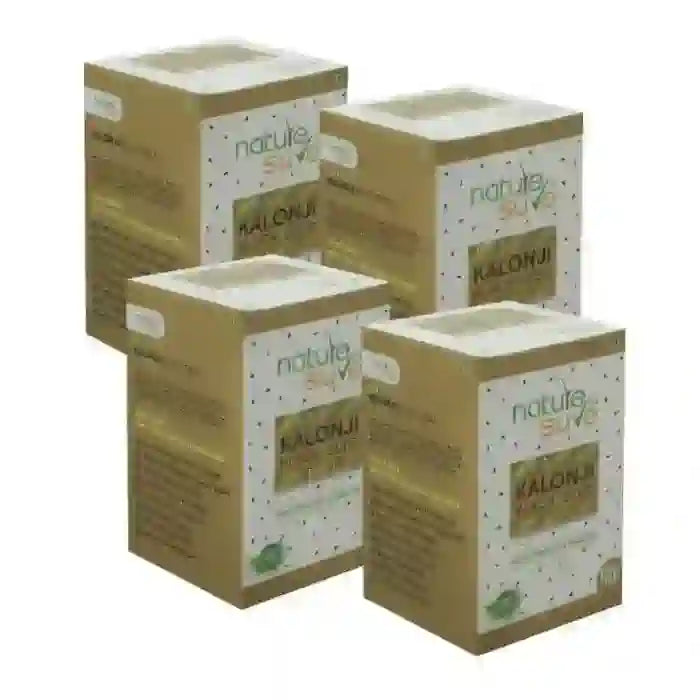 Buy 4 Packs Nature Sure Premium Kalonji Black Seed Tablets for Men and Women directly from company - everteen-neud.com