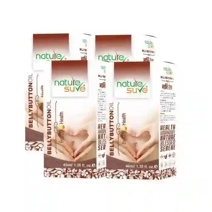 Buy 4 Packs Nature Sure Belly Button Nabhi Oil for Health and Beauty in Men and Women - everteen-neud.com