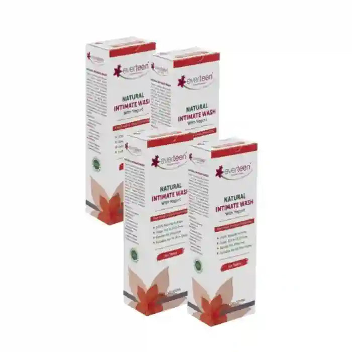 Buy 4 Packs everteen Yogurt Intimate Wash 105ml For Teens - everteen-neud.com