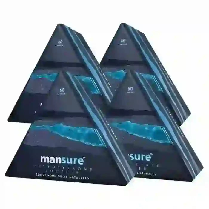 Buy 4 Packs ManSure TESTOSTERONE BOOSTER 60 Capsules - everteen-neud.com