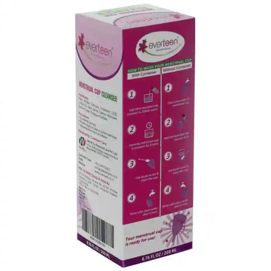 everteen Menstrual Cup Cleanser With Plants Based Formula for Women is Shipped Worldwide - everteen-neud.com