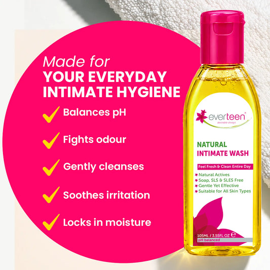 everteen Natural Intimate Wash for Feminine Hygiene in Women