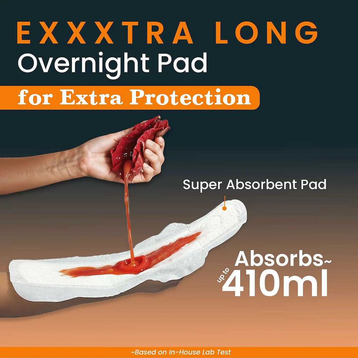 everteen Relax Nights Ultra XXXL Sanitary Pads - 410mm Length