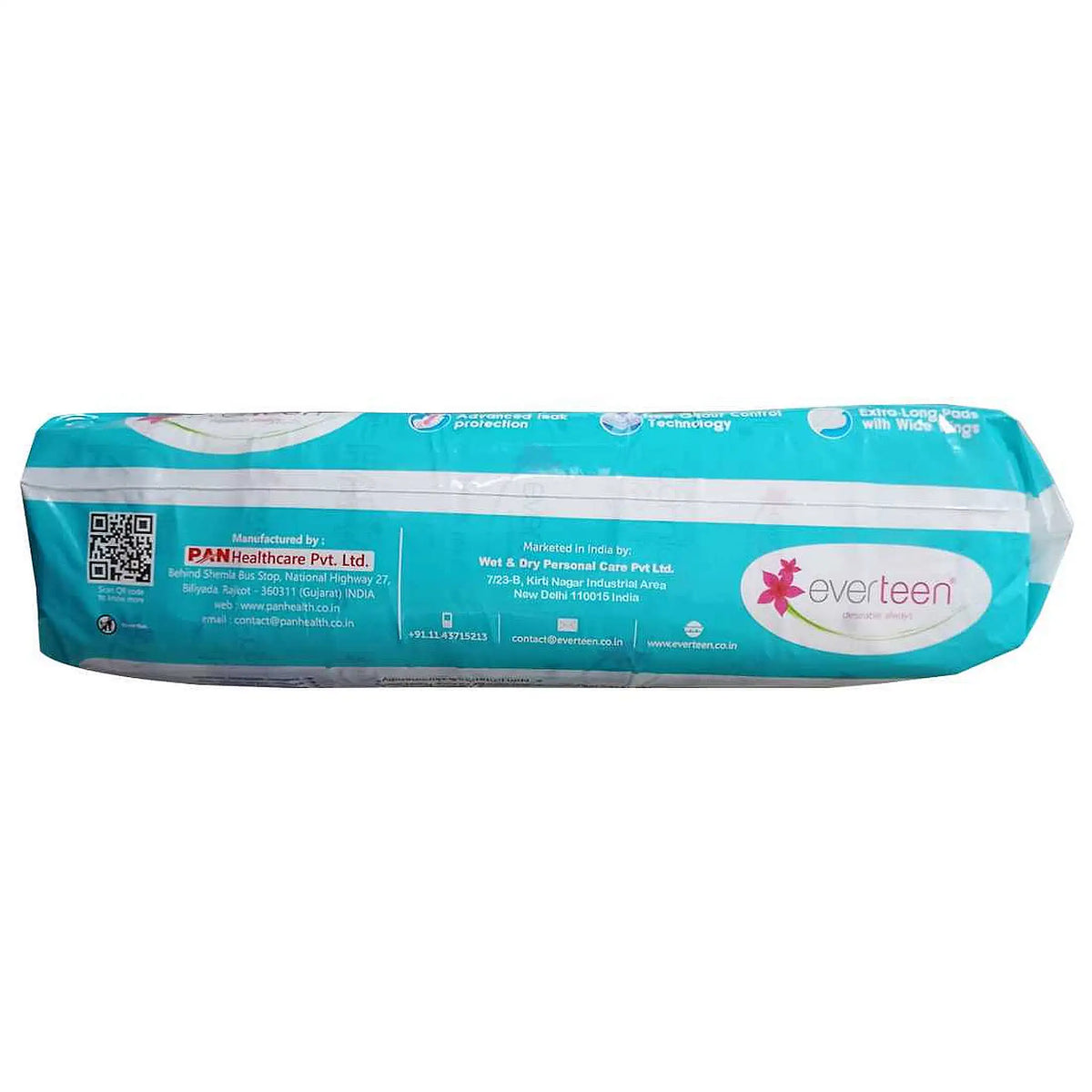everteen XL Dry Sanitary Pads – Made at an Advanced Hygiene Products Facility in India