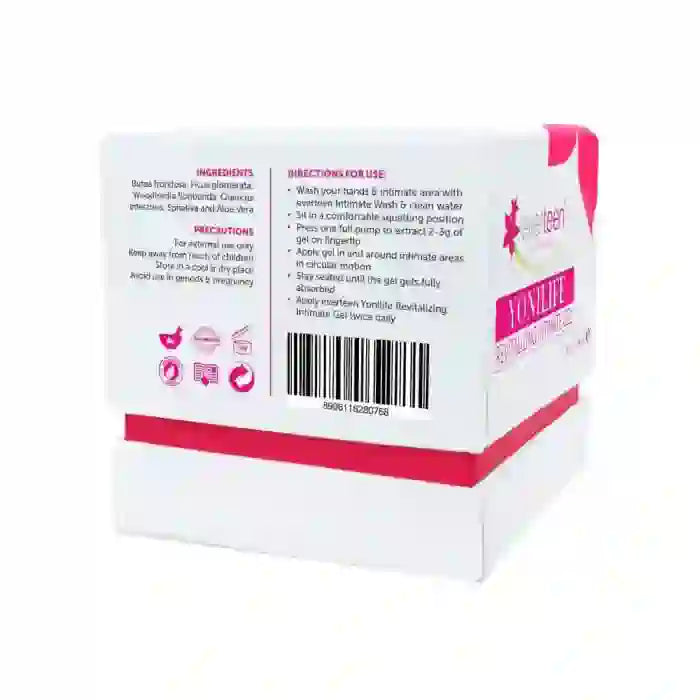 everteen Yonilife Gel 30g for Revitalizing Intimate Parts in Women is Made From Natural Ingredients - everteen-neud.com