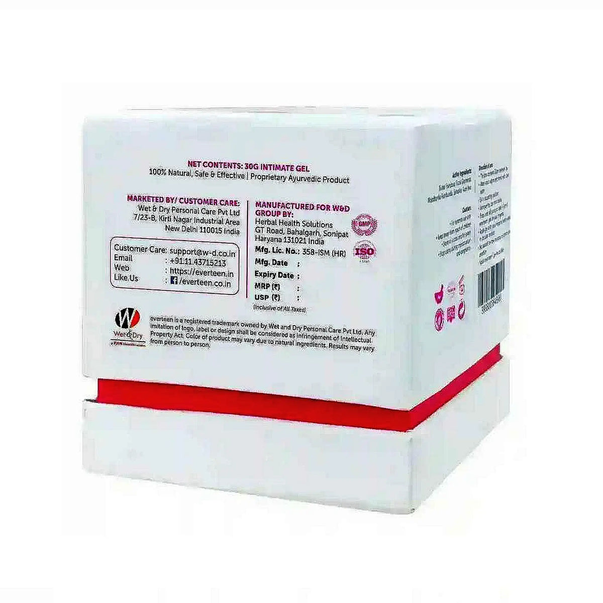 everteen Yonilife Intimate Gel 30g – Ships Worldwide from India