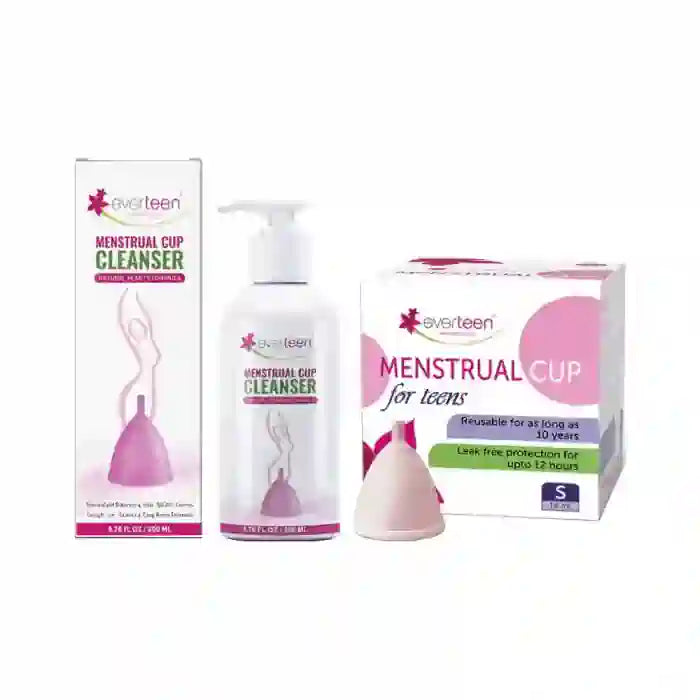 Buy everteen Combo of Small Menstrual Cup and Menstrual Cup Cleanser for Periods in Women - everteen-neud.com