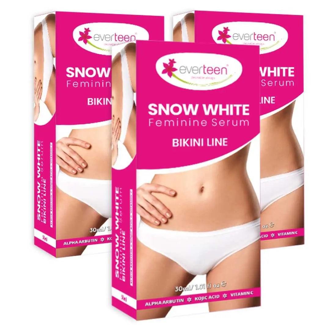 everteen Snow White Feminine Serum for Bikini Line in Women - 30ml 9559682315250