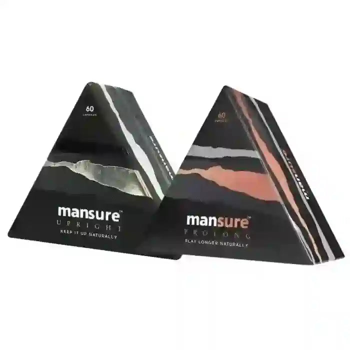 ManSure Combo – UPRIGHT and PROLONG Capsules for Men, Pack Shot