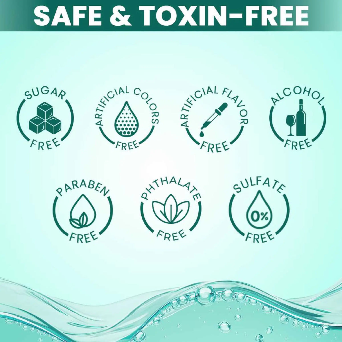 Nature Sure Aloe Vera Mouthwash – Sugar-Free, Alcohol-Free, No Artificial Colors or Flavors