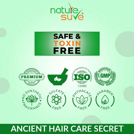 Nature Sure Jonk Tail – Paraben-Free, Phthalate-Free and Sulfate-Free Hair Oil
