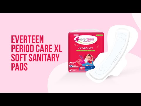 Watch this video to learn how everteen Period Care XL soft sanitary pads help you say goodbye to period discomfort