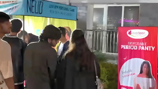 everteen and NEUD stall at IIT Mandi's Exodia 2026 drew huge participation from students