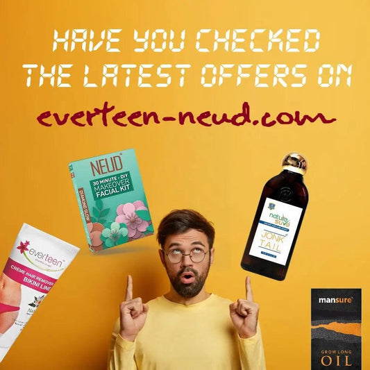 Grab exciting deals on everteen-neud.com, the official brand store of everteen, NEUD, Nature Sure and ManSure products