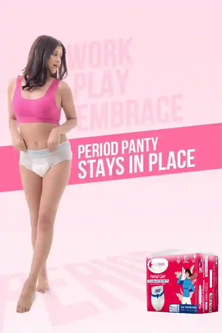 Blog: everteen Menstrual Period Panties are styled as hipster briefs that provide 360 degree protection over prolonged use - everteen-neud.com