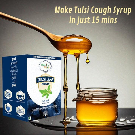 Make Tulsi Cough Syrup At Home in 15 Minutes - Official Brand Store: everteen | NEUD | Nature Sure | ManSure