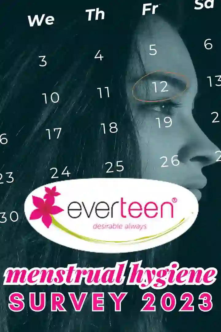 Blog: 86.6% women want menstrual friendly workplace, shows everteen Menstrual Hygiene Survey 2023 - everteen-neud.com