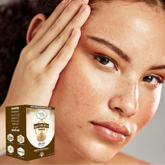 Oily Skin? Make Natural Face Pack With Multani Mitti - Official Brand Store: everteen | NEUD | Nature Sure | ManSure