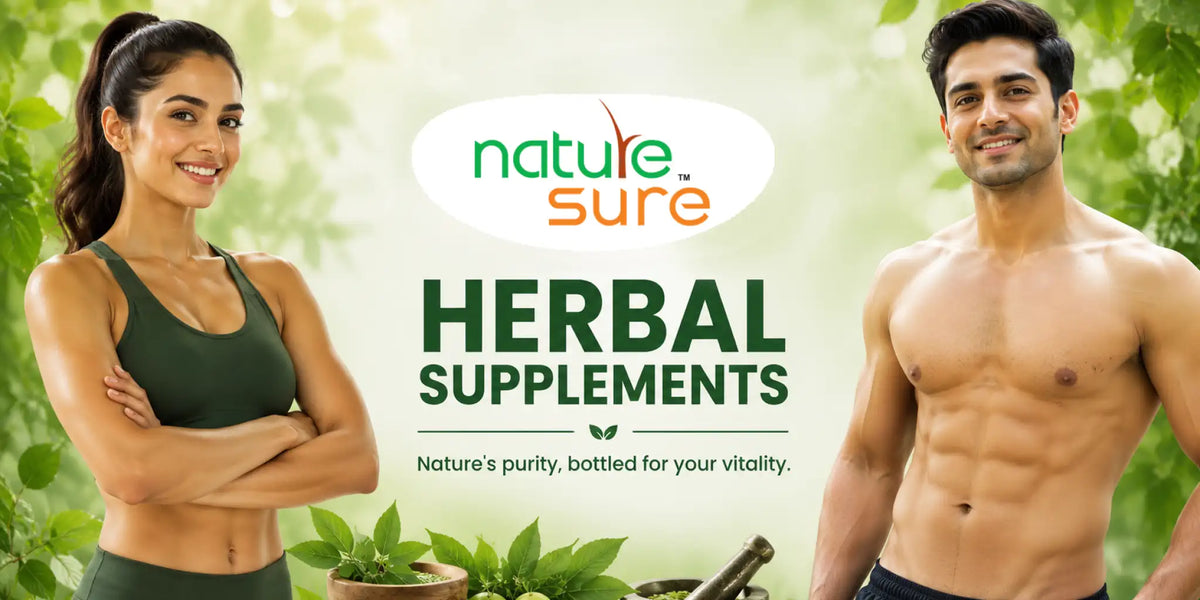Nature Sure Ayurvedic herbal supplements, tablets, capsules, churna and wellness combo packs